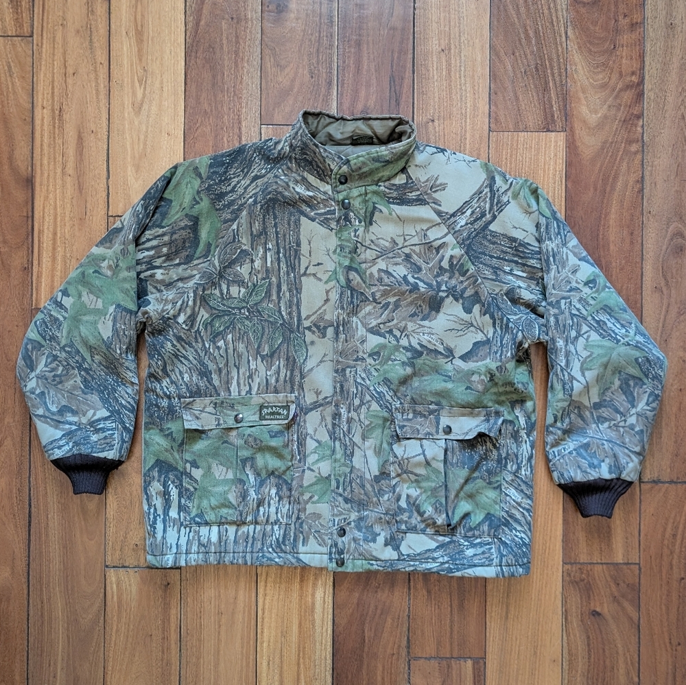 Realtree Realtree Camo Military Field Jacket - Green, Brown, Tan